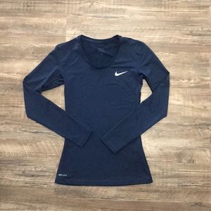 Long sleeve dri-fit Nike top